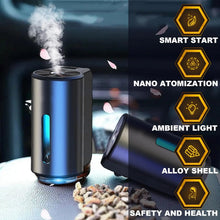 Load image into Gallery viewer, Rechargeable Auto Aroma Diffuser With Essential Oil Smart Car Air Freshener With Three Adjustable Modes Car Fragrance Diffuser