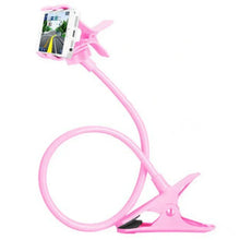 Load image into Gallery viewer, 70cm 360 Clip Mobile Phone Holder Stand Portable Flexible Lazy Bed Desktop Bracket Smartphones Desk Bed Mount Stand Base Support