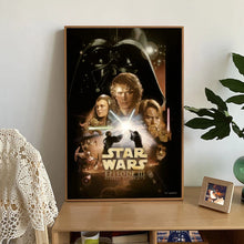 Load image into Gallery viewer, Star Wars Canvas Decorative Painting  Movie Art Mural Retro Poster Modern Home Wall Decoration Gift and Printing Aesthetic