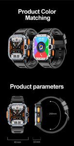 Android Smart Watch for Men – GPS, Dual Camera, NFC, 4G SIM, WiFi – 16GB/64GB Storage