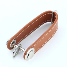 Load image into Gallery viewer, Car Key Pouch Bag Case Wallet Holder Chain Key Wallet Ring Collector Housekeeper Pocket Key Organizer Smart Leather Keychain