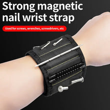 Load image into Gallery viewer, Multifunctional Magnetic Wrist Strap Screw Storage Bag Electrician Tool Kit