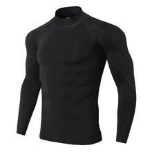 Load image into Gallery viewer, Men Sport T-shirt Quick Dry Bodybuilding Running Shirt Long Sleeve Compression Top Gym T Shirt Men Fitness Tight Rashgard