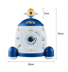 Smart Rocket Piggy Bank! Projects Images, Cartoon Stickers