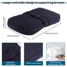 Load image into Gallery viewer, 1 Piece Knee Pillow Ergonomic Side Pillow For Side Sleepers Back Legs Hips Joints Pregnancy Sciatic Neuralgia Relief