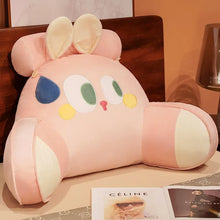 Load image into Gallery viewer, 2025 Cartoon Bedside Cushion Sofa Backrest Detachable Washable Lumbar Support Neck Pillow for Dorm Chair Bed decoration maison