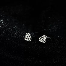 Load image into Gallery viewer, New Heart Stud Earrings for Women Hypoallergenic Daily Wear Minimalist Cute Star Silver Color Ear Girls Pierc Jewelry Gifts