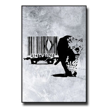 Load image into Gallery viewer, Banksy Street Graffiti Decorative Canvas Painting Art Poster Abstract Figure Mural Room Wall Decoration Prints