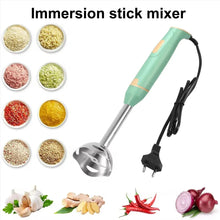 Load image into Gallery viewer, Electric Handheld Food Mixer, Multifunction Egg Beater &amp; Veggie Blender/Chopper with Stainless Steel Whisk for Kitchen Tools