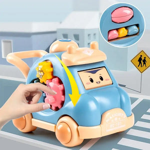 Interactive Luminous Music Car Toy: Educational Fun for Kids
