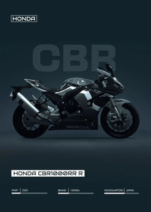 Motorcycle Bike Art Poster Canvas Painting – S1000RR / Ducati Streetfighter V4 / YZR M1