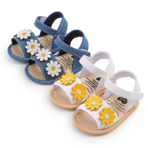 Meckior Summer Baby Girl Sandals: Cute, Anti-slip, Comfortable Fashion Shoes