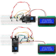 Load image into Gallery viewer, 20x4 LCD Display I2C Shield for Arduino (Blue/Green/White)