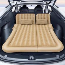 Load image into Gallery viewer, Universal Foldable Inflatable Bed Portable Inflatable Mattress Set Car Back Seat Sleeping Flocking Air Bed Cushion w/Pump+Pillow