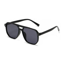 Load image into Gallery viewer, Punk Square Frame Sunglasses Anti-UV Beach Eye Protection Black Shades Glasses Travel Accessories Retro Sunglasses for women men