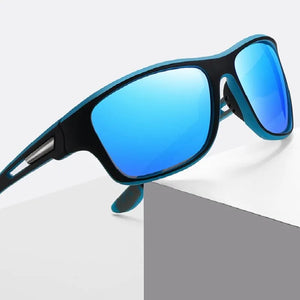 Polarized Men's Fishing Sunglasses: Classic Shades with Anti-Slip Rope