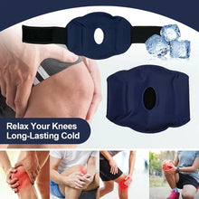 Load image into Gallery viewer, Reusable Nylon Gel Knee Pack for Hot/Cold Therapy, Easing Discomfort and Aiding Foot Relaxation