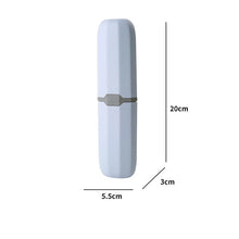 Load image into Gallery viewer, Portable Toothpaste Toothbrush Protect Holder Case Travel Camping Storage Box Protect Toothbrush Toothpaste from Dirt and Damage
