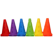 Load image into Gallery viewer, 12PCS 18PCS 24PCS 30PCS 36PCS Durable  Mark Cones Football Agility Training Sport  with Hole