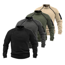 Load image into Gallery viewer, Men&#39;s Tactical Fleece Jacket: Warm Windproof Outdoor Coat