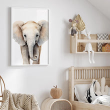 Load image into Gallery viewer, Safari Nursery Decor Set of 3 Poster Jungle Animal Nursery Wall Art Prints Baby Animal Prints Children&#39;s Room Bedroom Decoration