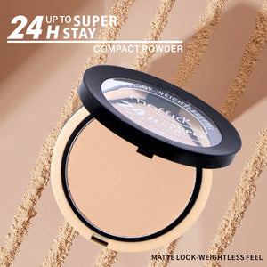 Flawless Setting Powder Long-Lasting Matte Finish Controls Shine Smooths Skin Tone