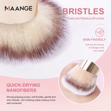 Load image into Gallery viewer, MAANGE 4PCS Face Makeup Brush Set - Foundation, Concealer, Soft Bristles, Gift Box