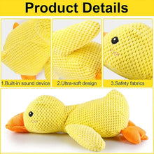 Load image into Gallery viewer, Calming Duck Toy for Dog,Soothing Plush Pet Toys with Sound Quack, Pet Interactive Companion, Chew-Resistant Chew Dogs Cat Toy