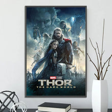 Load image into Gallery viewer, Marvel Movie Poster – Self-Adhesive Wall Mural / Wallpaper