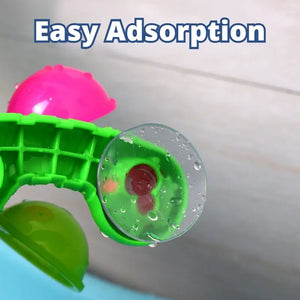 Colorful Waterwheel Bath Toy Set - Baby Shower Sprinkler Fun for Kids
