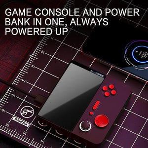 E5 Handheld Game Console, 5-Inch HD Screen, 13 Simulators, Power Bank, Fast Charging