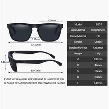 Load image into Gallery viewer, Fashion Square Vintage Polarized Sunglasses Men Women Retro Driving Fishing  Sun Glasses UV400 Eyewear