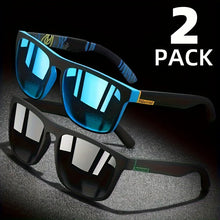 Load image into Gallery viewer, 2pcs Square Polarized Sunglasses Anti Glare Sun Shades For Summer Party Vacation Travel Driving Fishing