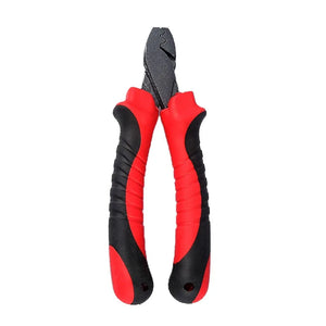 Fishing Crimping Pliers Tools Single-Barrel Sleeves Wire Crimp Connector Tackle Gear