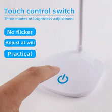 Load image into Gallery viewer, LED Desktop Desk Lamp USB Rechargeable Lighting Eye Protection Room Night Light Bedroom Bedside Student Reading Lamp
