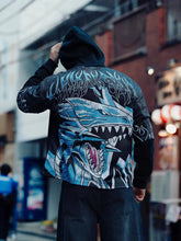 Load image into Gallery viewer, Young American oversized T-shirt summer new casual sports fitness quick drying breathable printed large mesh short sleeved shirt