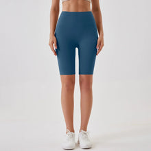 Load image into Gallery viewer, 2024 High-Waisted Buttock Lifting Yoga Shorts Summer Seamless Yoga Legging Shorts Outer Wear Tight Cycling Athletic Gym Shorts