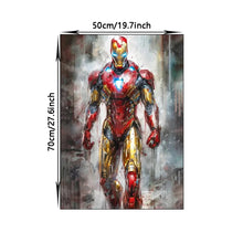 Load image into Gallery viewer, Marvel Movie Art Poster Spider Man Iron Man Deadpool Canvas Painting Classic Anime Character Mural Home Wall Decoration Gift