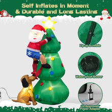 Load image into Gallery viewer, Christmas Inflatable Decoration Toy Built-in LED Lights Inflatable Model Ornament Xmas Party New Year Garden Indoor Outdoor Deco