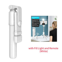 Load image into Gallery viewer, New Bluetooth Selfie Stick Mobile Phone Holder Retractable Portable Multifunct-ional Mini Tripod with Wireless Remote Shutter