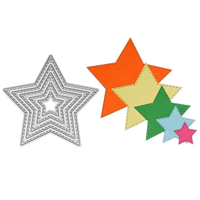 Star Metal Cutting Dies DIY Card Scrapbook Diary Decoration Embossing Template New