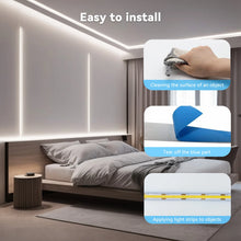 Load image into Gallery viewer, COB Lights LED Strip Touch Dimmer Flexible Diode Tape 5V USB Linear Indoor Lighting Lamp Room DIY TV Mirror Backlight Wall Decor