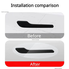 Load image into Gallery viewer, For Tesla Model 3 Y Juniper 2021-2025 Door Handle Scratch Protector-Inverted Door Handle Paint Protective TPU Film Car Clothing