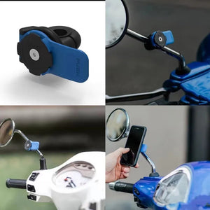 Motorcycle Phone Mount! Vibration Dampener, Secure Grip