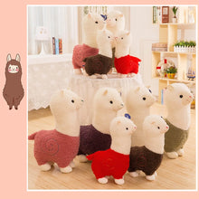 Load image into Gallery viewer, Cute 28cm Alpaca Plush Toy - Random Color, Funny Grass Mud Horse, Kids Gift, Birthday