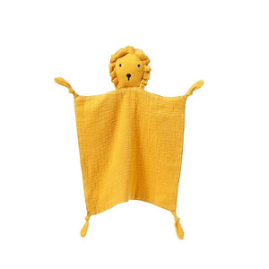 Soft Cotton Muslin Baby Comforter Blanket - Newborn Sleep Toy