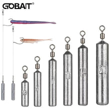 Load image into Gallery viewer, 15PCS Fishing Weight Sinker Mold Kit 3.5g-20g Tube Bullet Metal Jig Sea Tackle Pesca
