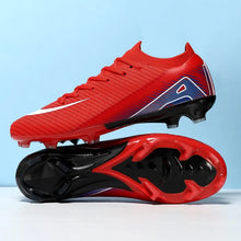 Load image into Gallery viewer, New Men Football Boots Adult Training Sport Soccer Shoes Cleats Boys Outdoor Long Spikes Non Slip Breathable Match Comfortable