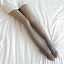 Load image into Gallery viewer, Thermal Stockings Women Fleece Lined Tights Warm Winter High Waist Sexy Translucent Black Pantyhose Thermal Legging Tights Women