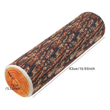 Load image into Gallery viewer, Stump Cushion Creative Big Willow Tree Dummy Wood Block Log Texture Cylindrical Shape Pillow Cushion Sofa Round Stump Shape
